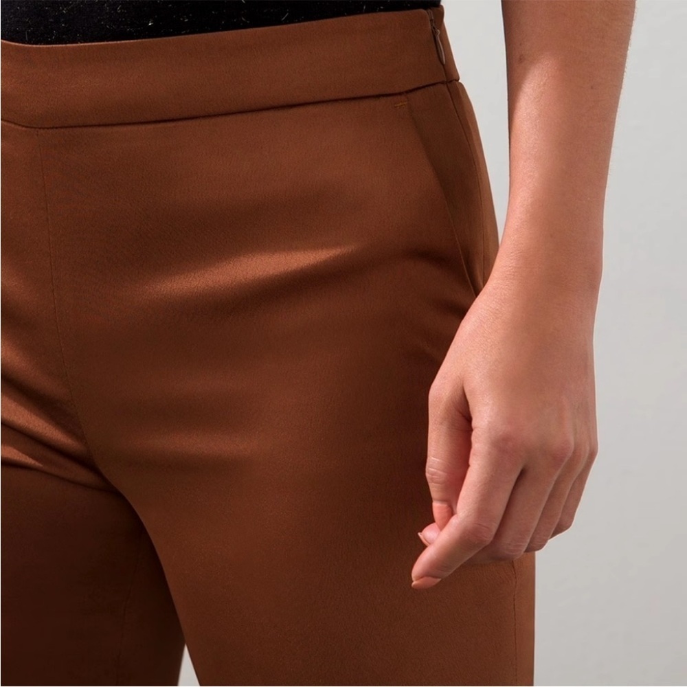 Chico's Rich Brown Boot Cut Pants - Picture 3 of 6